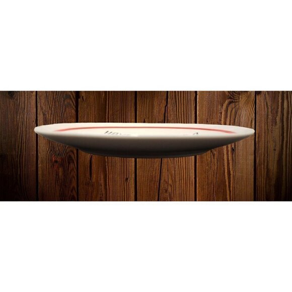 NEW Royal Norfolk Ceramic Plate Christmas Tree Red Truck Microwave & Washer Safe - Picture 3 of 6